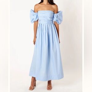 Petal & Pup Light Blue Solana Dress
